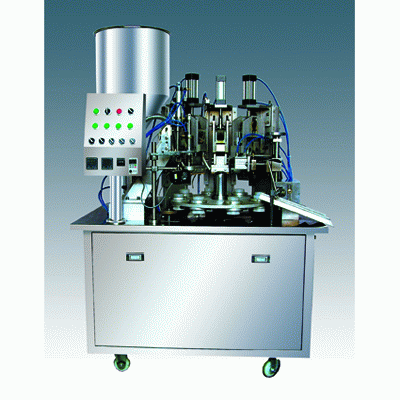 Автоматическая машина для дозирования в пластиковые тубы и последующей запайки BGF-30